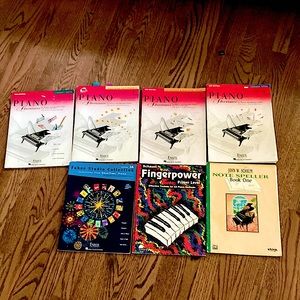 Starter piano books used